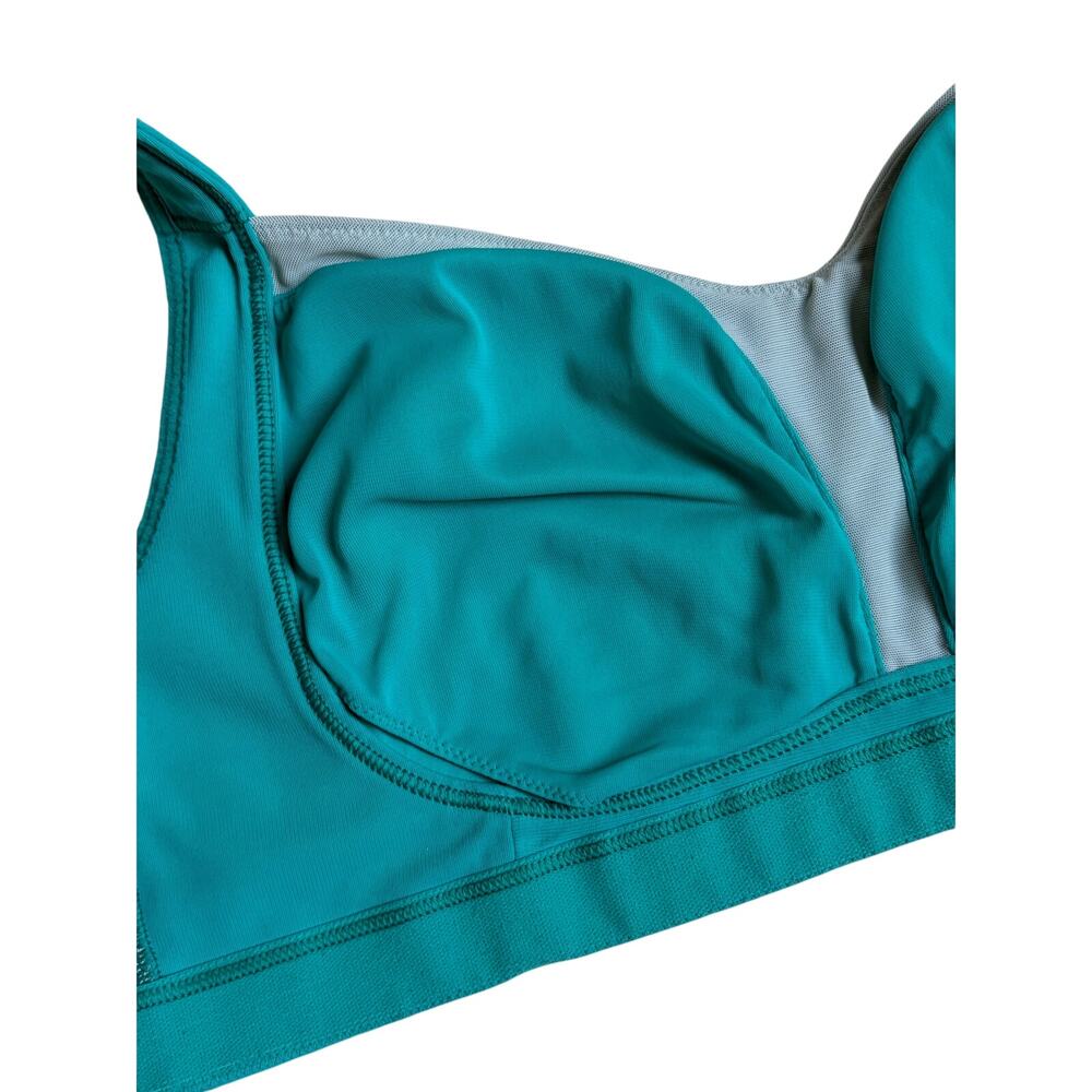 Lululemon Ta Ta Tamer Sports Bra (Teal) - Size 36DD - Picture 4 of 6